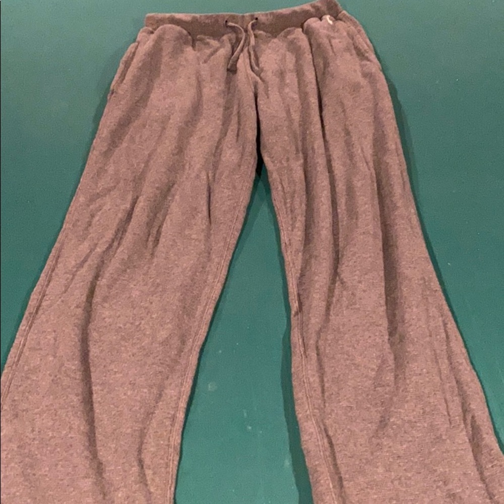 Grey polo sweatpants